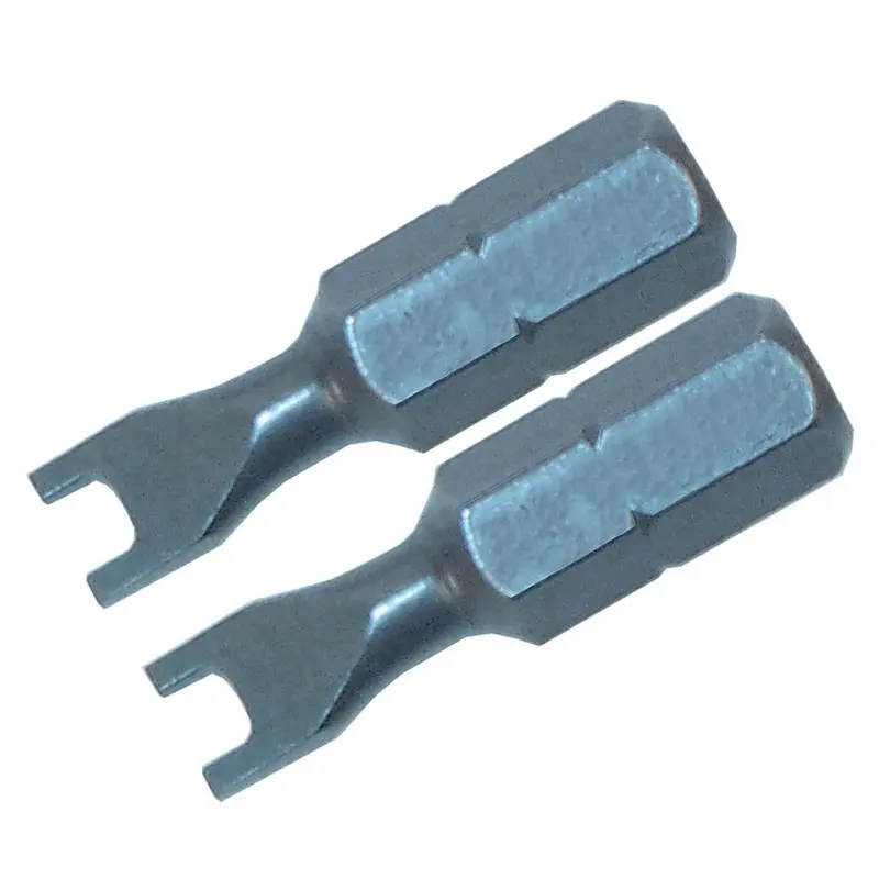 Wiha 71964 Spanner Insert Bit #6 x 25mm 2Pk
