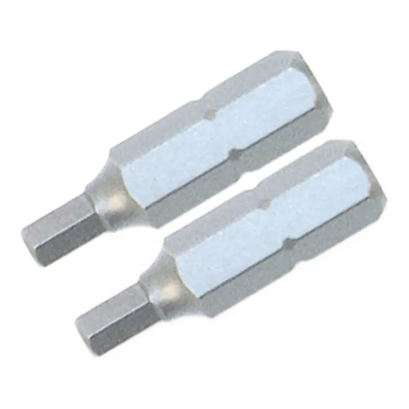 Wiha 71971 Security Hex Insert Bit 3/32" x 25mm 2Pk