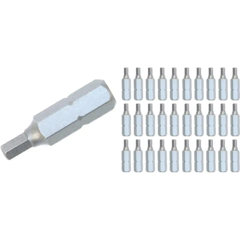Wiha 72584 Hex Contractor Insert Bit 3.0mm 30-Piece
