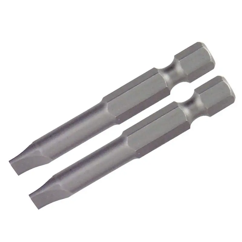 Wiha 74066 Slotted Power Bit 5.5 x 50mm 2Pk