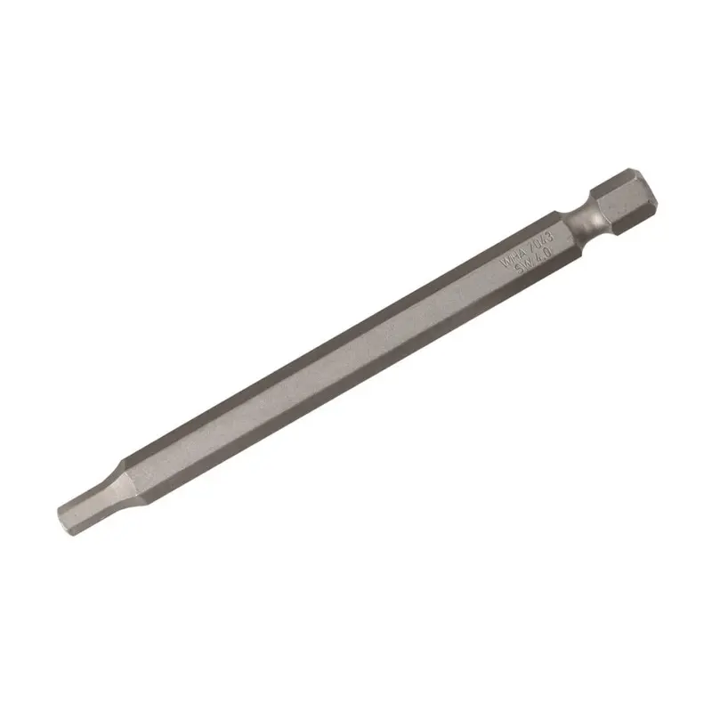 Wiha 74337 Hex Metric Power Bit 6.0 x 90mm