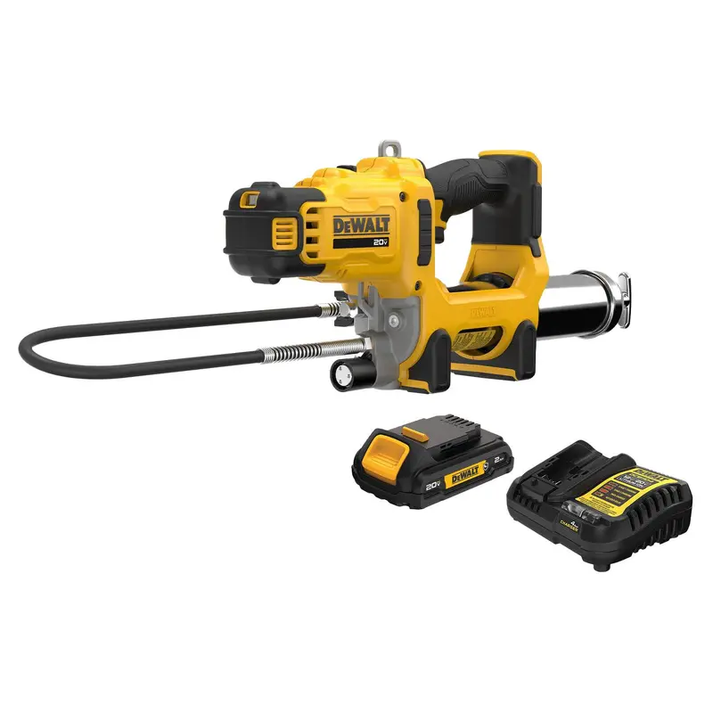 DeWALT DCGG581GD1 20V MAX 2-Speed Grease Gun 2.0Ah Kit