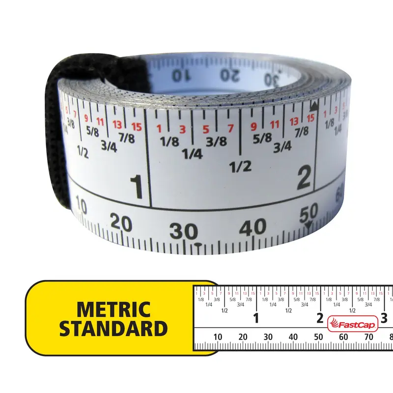 Fastcap Peel and Stick Tape Metric, 16-ft.