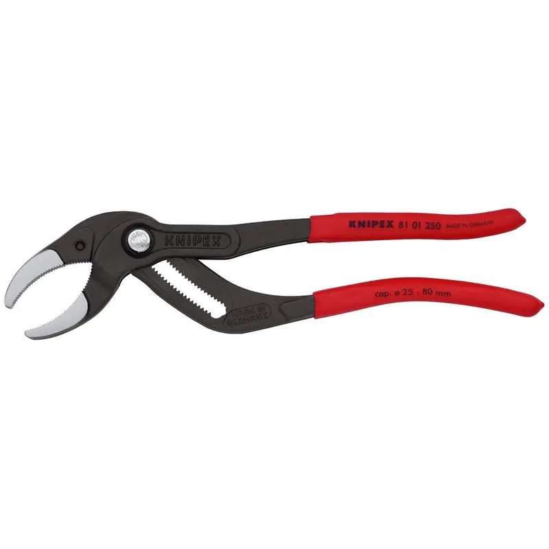 Knipex 81 01 250 Pipe Gripping Pliers with Serrated Jaws