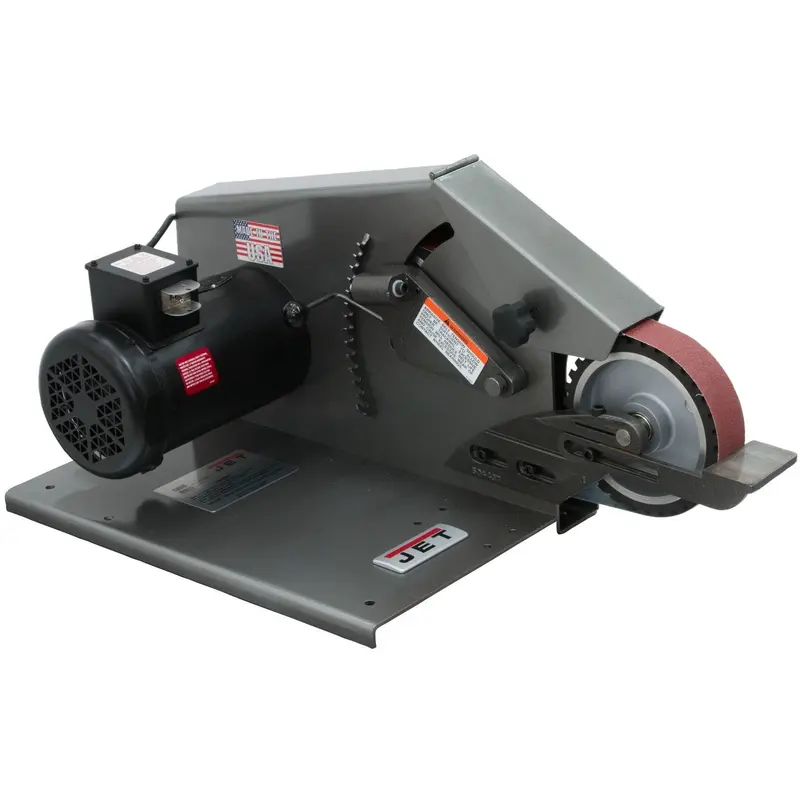 Jet 577000 J-4103 2 x 72 Square Wheel Belt Grinder 115V 1Ph