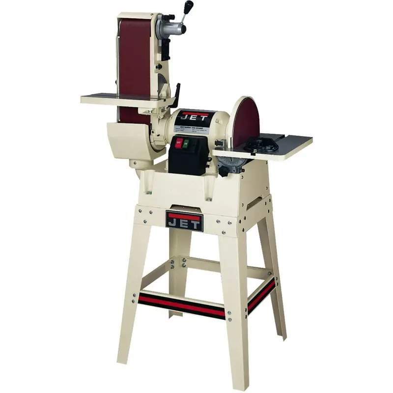 Jet 708599K JSG-6DCK, 6" x 48" Belt / 12" Disc Sander with Open Stand