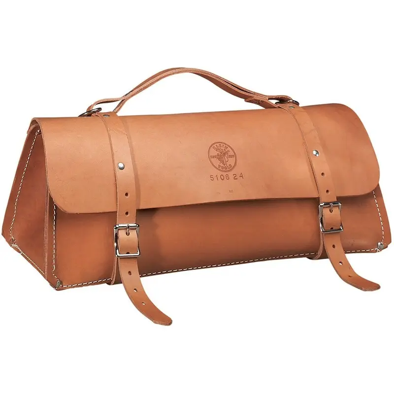 Klein 5108-24 24" Deluxe Leather Bag