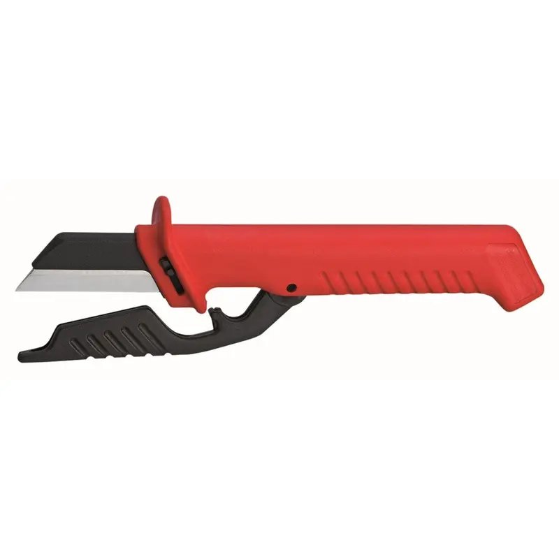 Knipex 98 56 Cable Knife with Guard-1000V Insulated