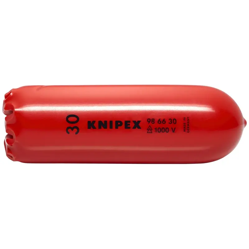 Knipex 98 66 30 Self-Clamping Plastic Slip-On Cap-1000V Insulated