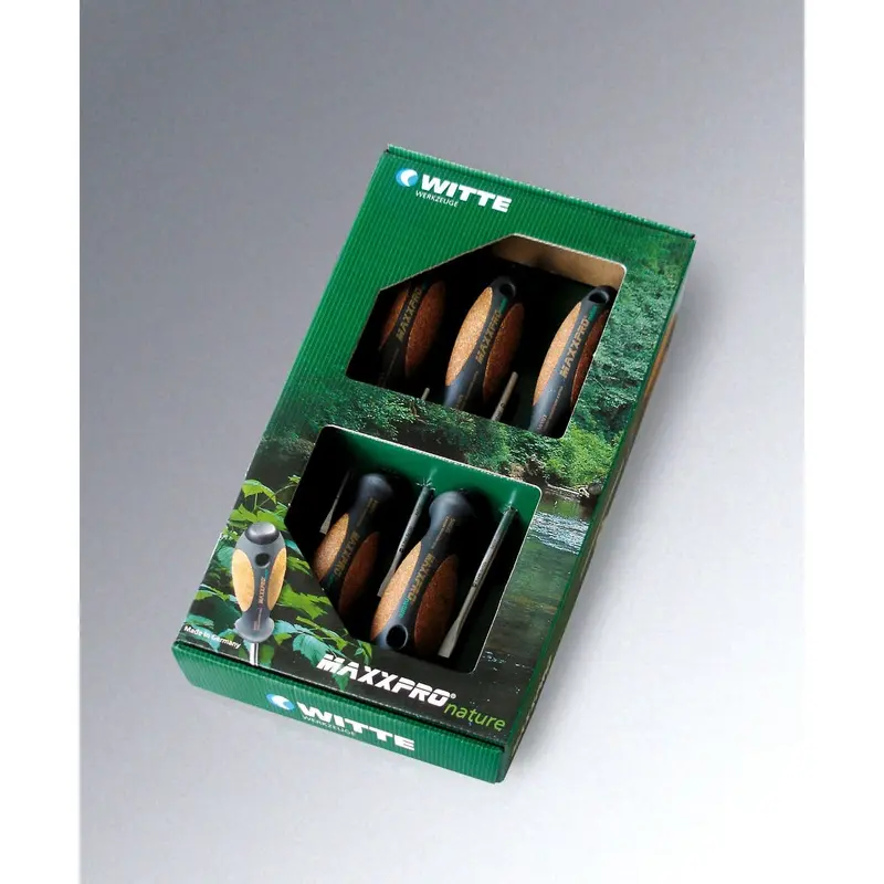 Witte 9T 654865 MAXXPRO 5 Pc Nature Set: 3 Slotted, 2 Phillips