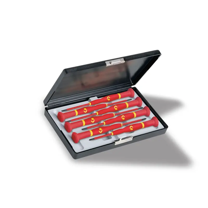 Witte 9T 89367 WITTRON 7 Pc Set-1000V Insulated: 5 Slotted, 2 Phillips in Case