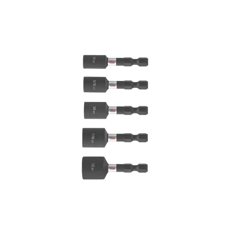 Bosch ITDNSV105 5-Piece Driven 1-7/8-in. Impact Nutsetter Set
