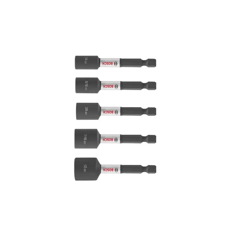Bosch ITDNSV205 5-Piece Driven 2-9/16-in. Impact Nutsetter Set