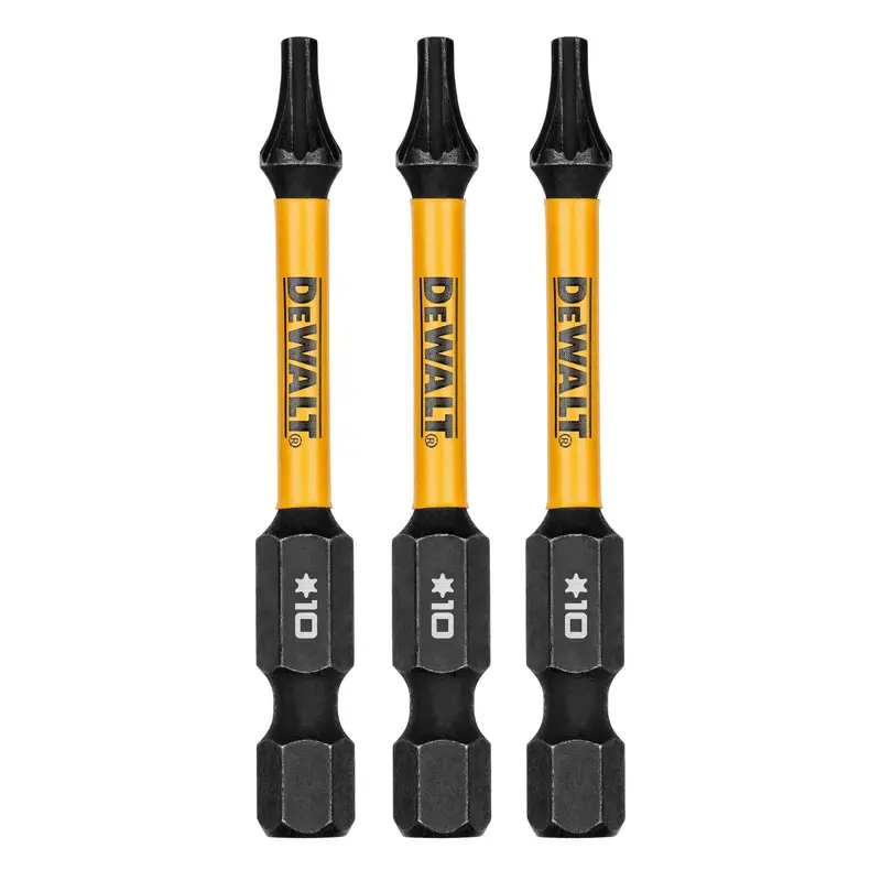 DeWalt DWAF2TX10IR3 FlexTorq Impact Ready Screwdriving Bit, T10, 2-1/4 in. (3-Pack)