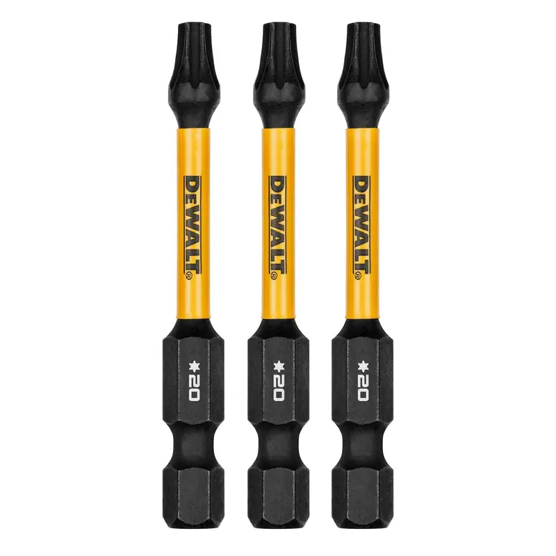 DeWalt DWAF2TX20IR3 FlexTorq Impact Ready Screwdriving Bit, T20, 2-1/4 in. (3-Pack)