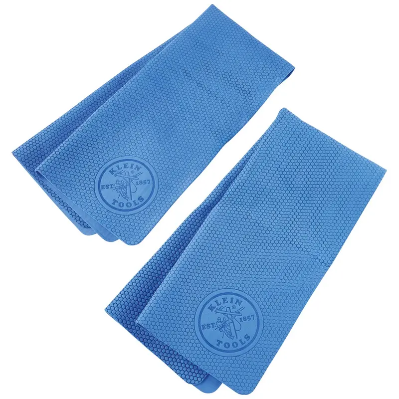 Klein Tools 60230 Cooling PVA Towel, Blue, 2-Pack