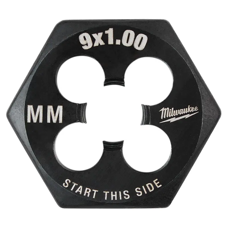 Milwaukee 49-57-5349 M9-1.00 mm 1-Inch Hex Threading Die