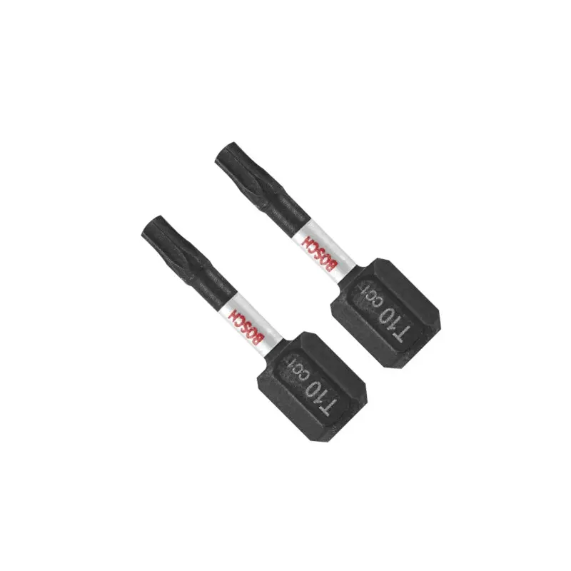 Bosch ITDT10102 2-Piece Driven 1-in. Impact Torx #10 Insert Bits