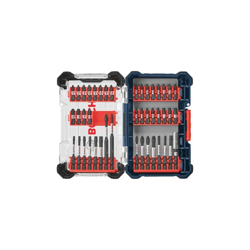 Bosch SDMSD44 44-Piece Driven Impact Screwdriving Custom Case Set