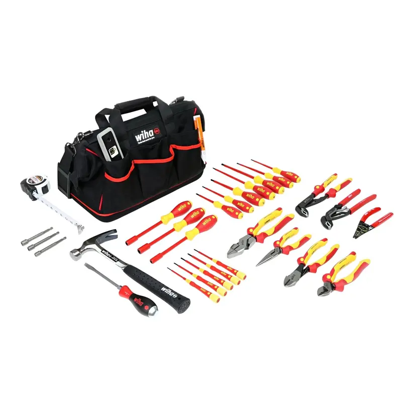 Wiha 32935 30-Piece Journeyman Electricians Tool Set