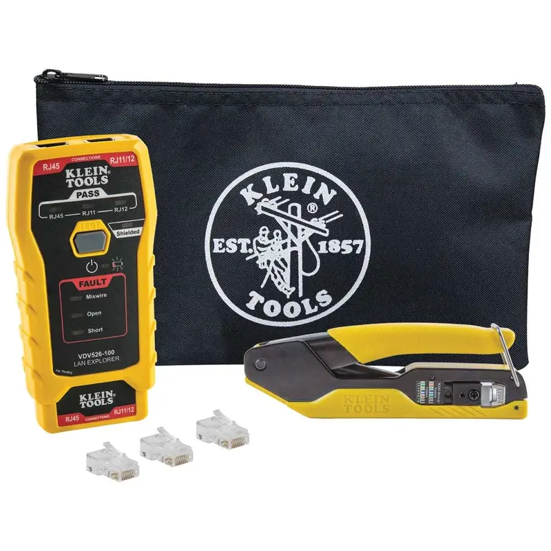 Klein Tools VDV026813 Cable Installation Kit for Pass-Thru