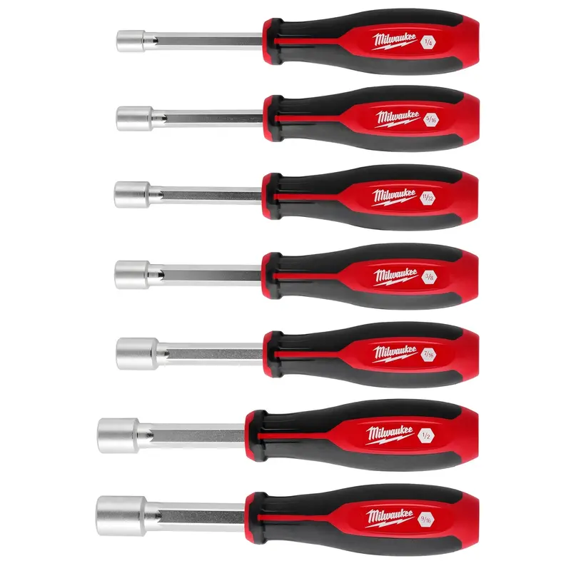 Milwaukee 48-22-2447 7pc SAE HOLLOWCORE Nut Driver Set