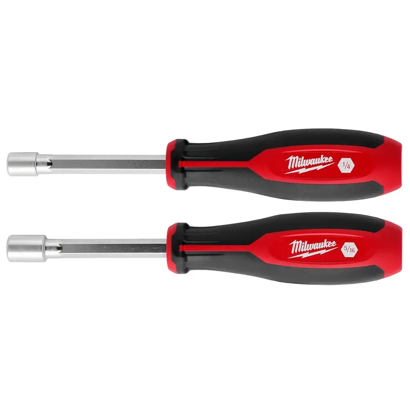 Milwaukee 48-22-2542 2pc SAE HOLLOWCORE Magnetic Nut Driver Set