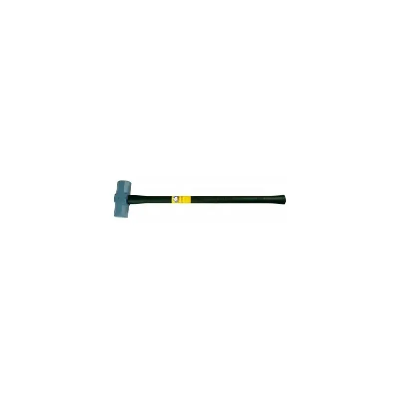 Klein 7HSNFRH10 Normalized Sledge Hammer - Pinned Fiberglass Rubber Grip Handle - 10 lb