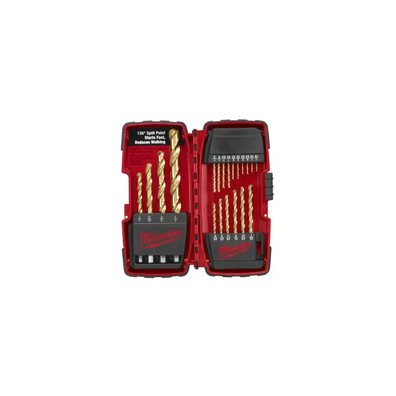 Milwaukee 48-89-1105 20 Piece Titanium Drill Bit Set