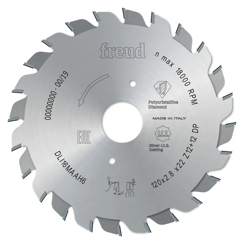 Freud DLI16MAAH6 120mm Panel Sizing PCD Scoring Blade