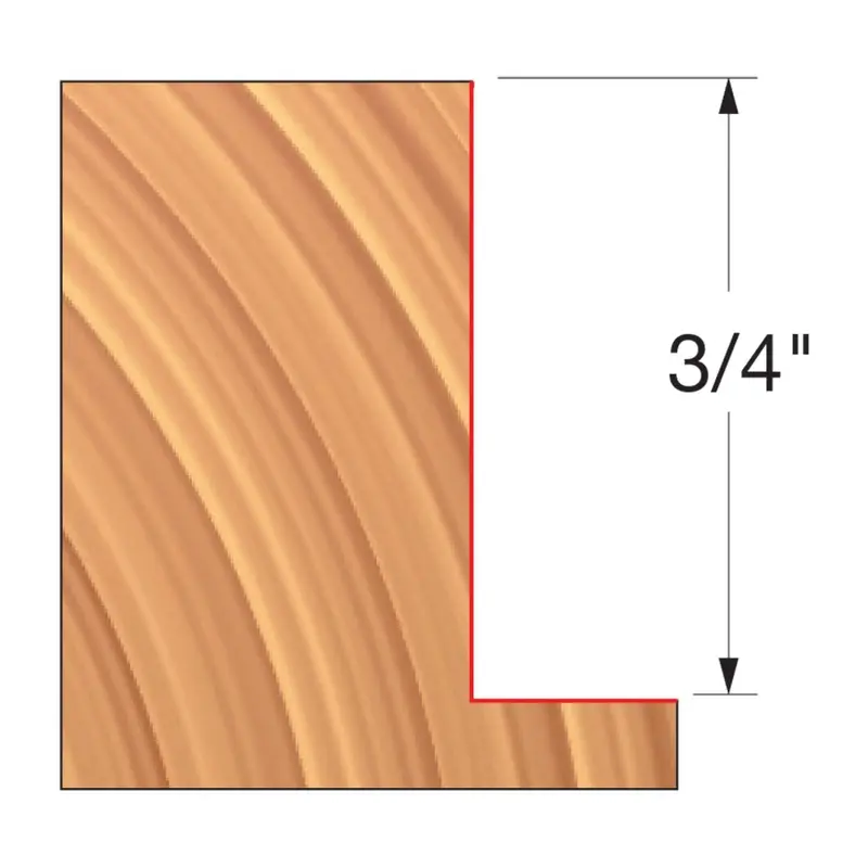 Freud EC144-IC 2-7/8 in. x 3/4 in. x 3/4 in. Straight Edge Cutter