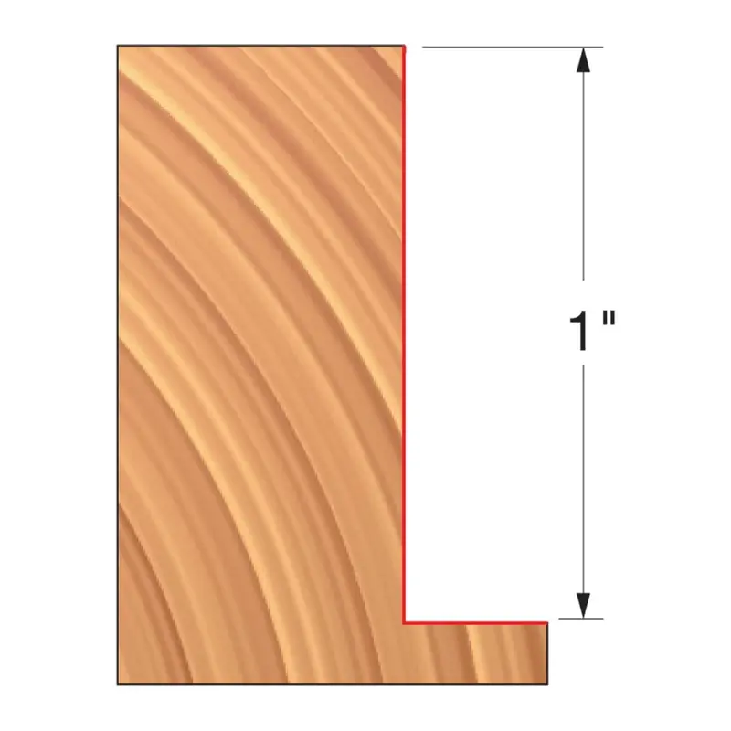 Freud EC146-IC 2-7/8 in. x 1 in. x 3/4 in. Straight Edge Cutter