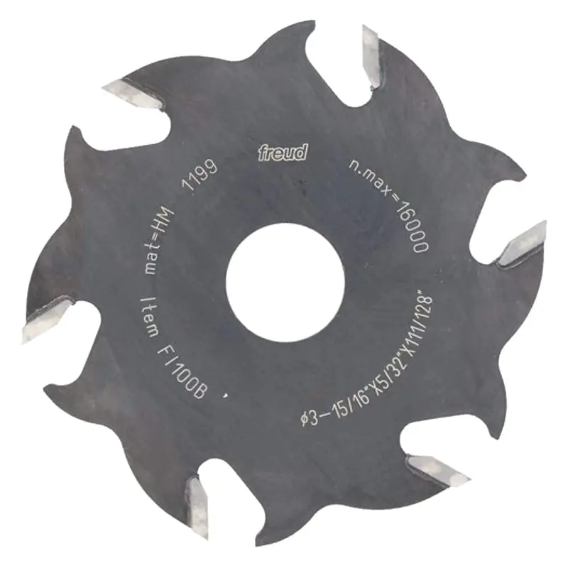Freud FI100 4 in. 6-Tooth  Replacement Blade for JS100 and JS102 or Similar Biscuit Joiner