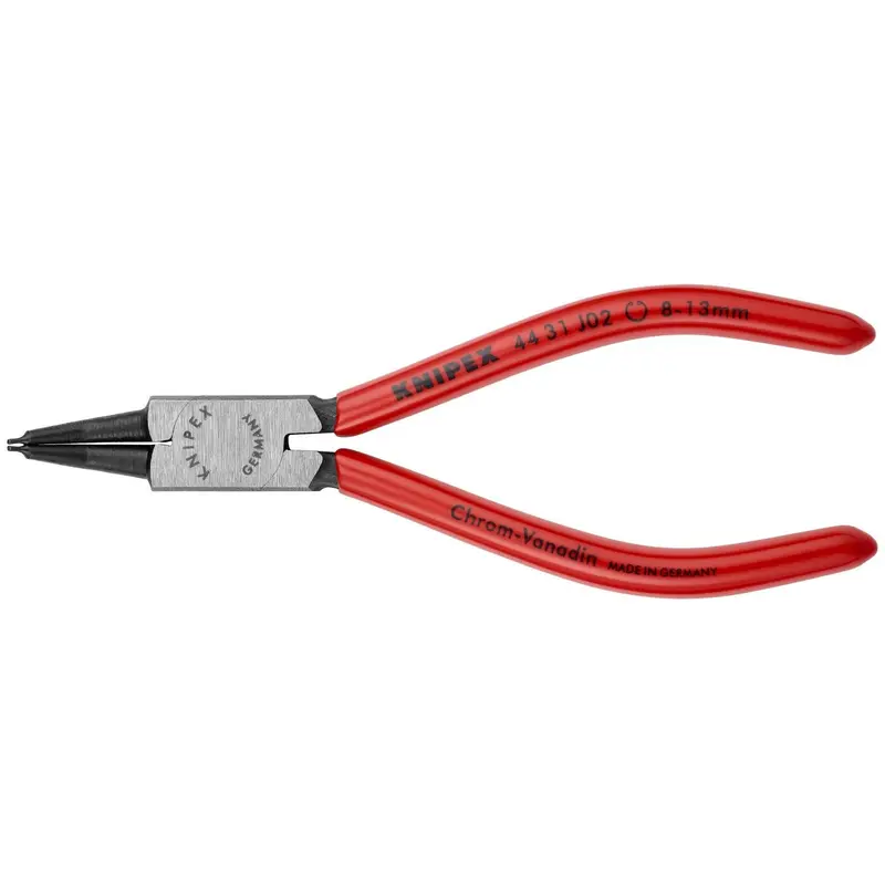 Knipex 44 31 J02 Internal 45 Angled Snap Ring Pliers-Forged Tips