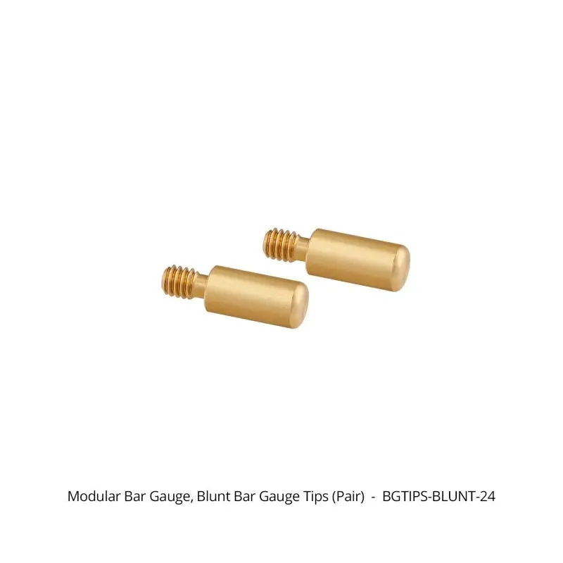 BGTIPS-BLUNT-24 Blunt Bar Gauge Tips (Pair)