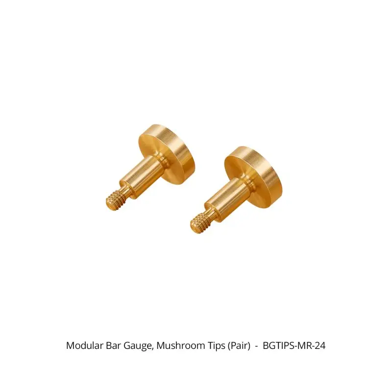 BGTIPS-MR-24 Mushroom Bar Gauge Tips (Pair)