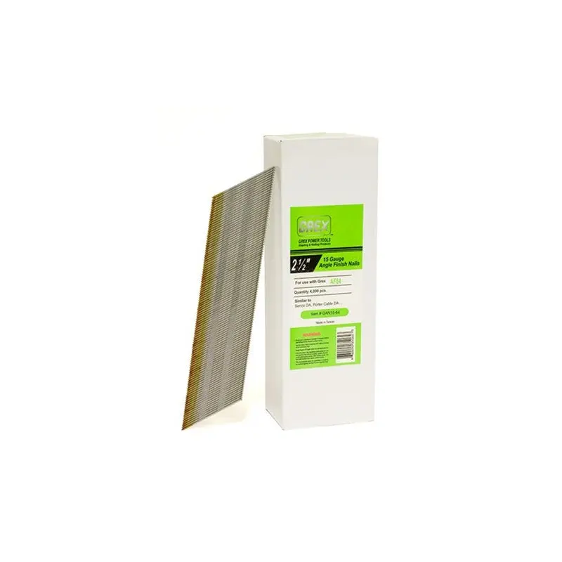 Grex 22-Gauge 304 Stainless Steel 3/8" Crown Staples, 1/4" to 1/2" Lengths, 10000-Pack