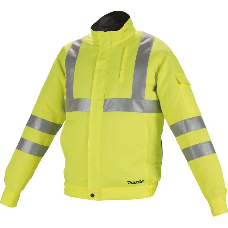 Makita DFJ214Z 18V LXT Cordless High Visibility Fan Jacket, Jacket Only