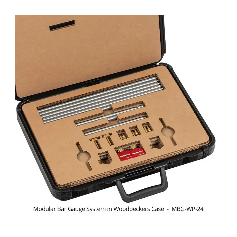 MBG-WP-24 Modular Bar Gauge System w/ Woodpeckers Case