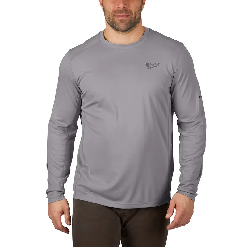 Milwaukee 415G Gray Long Sleeve Workskin Light Shirt