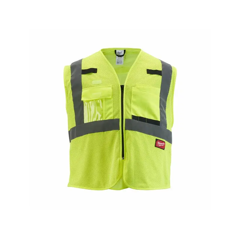 Milwaukee 48-73-511Y Class 2 High Visibility Yellow Mesh Safety Vest