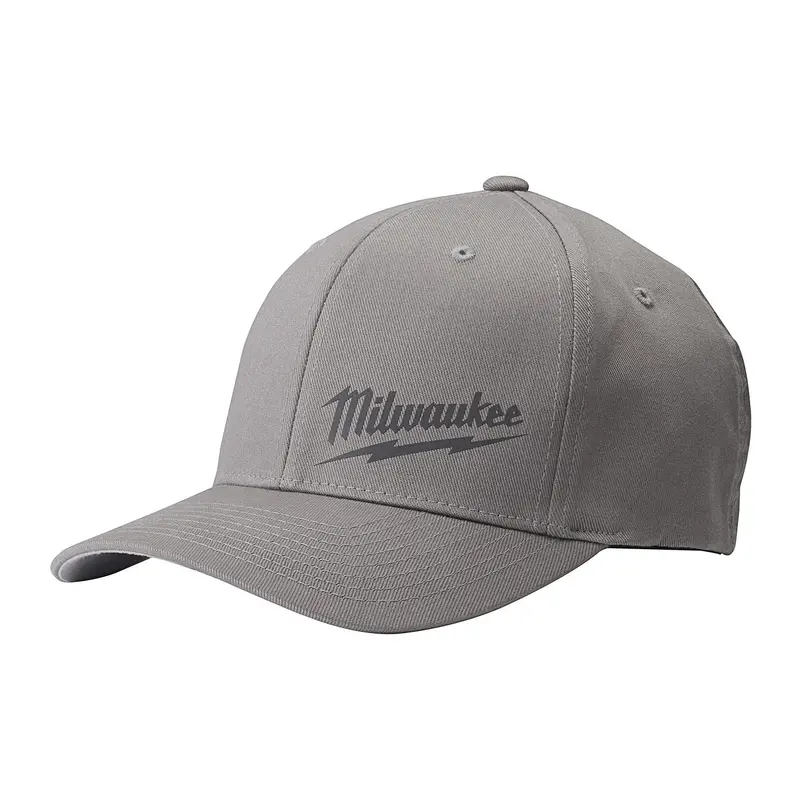 Milwaukee 504G Gray Flexible Stretch-Fit Hat