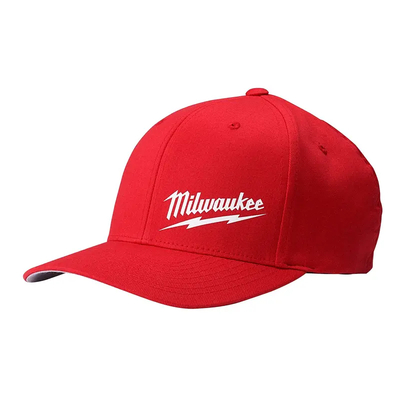 Milwaukee 504R Red Flexible Stretch-Fit Hat