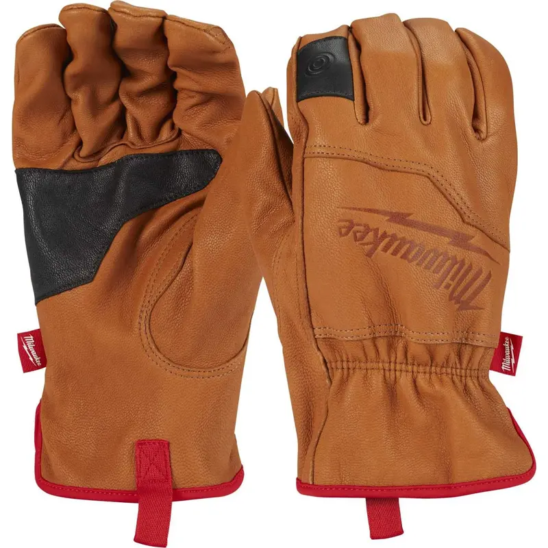 Milwaukee Goatskin Leather Gloves, 1-Pack