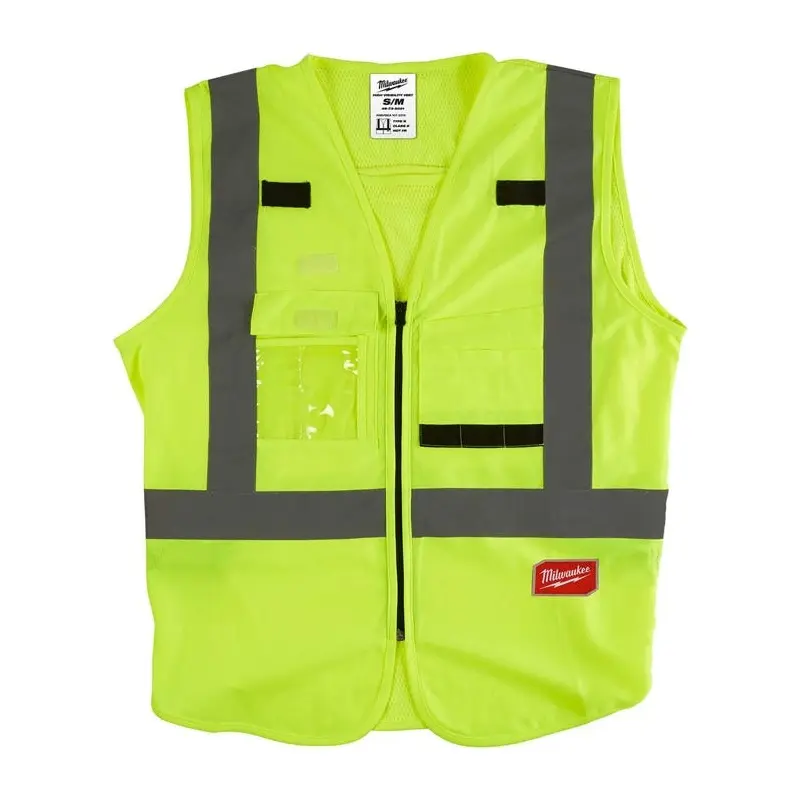 Milwaukee High Visibility Yellow Safety Vest