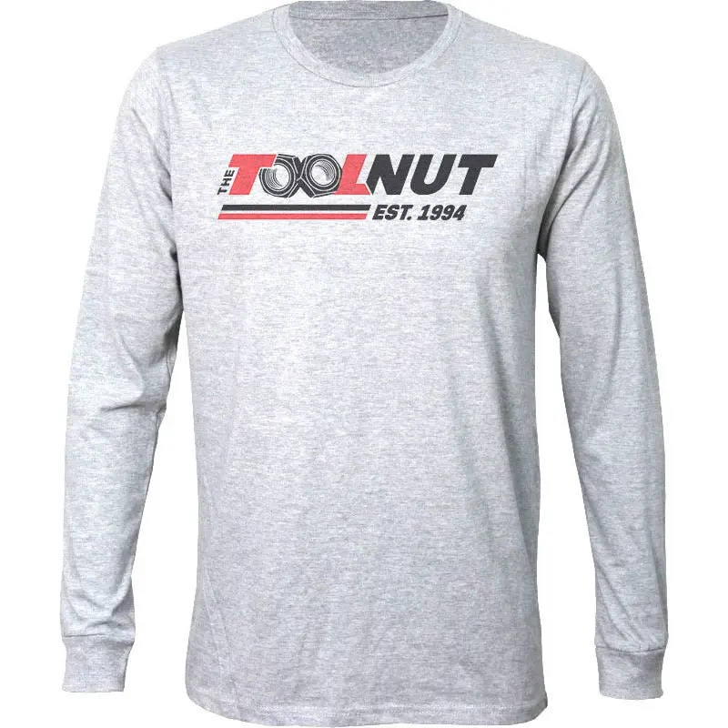 Tool Nut Official Logo Sleeve Gray T-Shirt