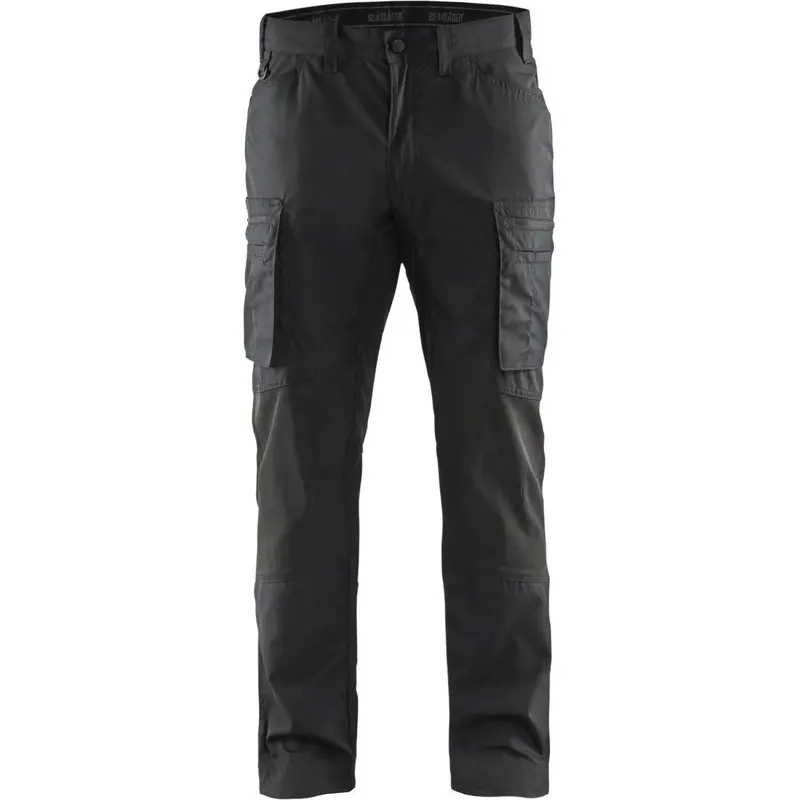 Blaklader 16551845 Service Pants with Stretch, Black