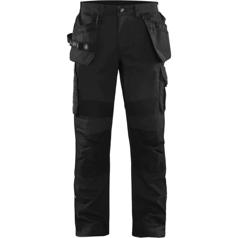 Blaklader 16911330 Ripstop Pants w/ Utility Pockets, Black