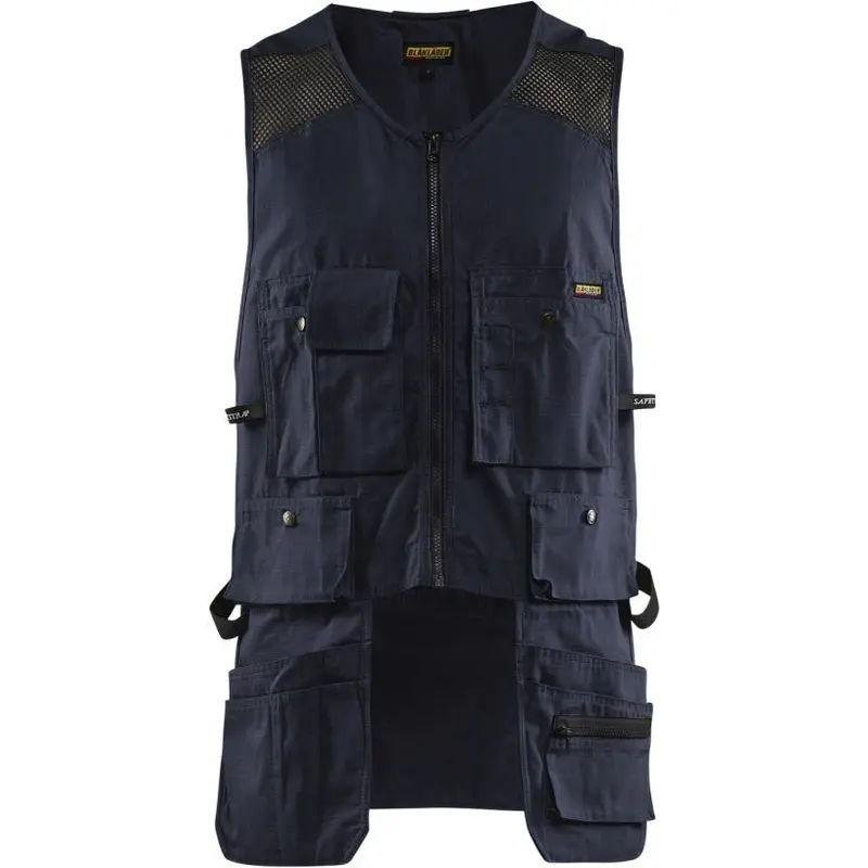 Blaklader 31151330 Ripstop Kangaroo Mesh Vest, Navy Blue