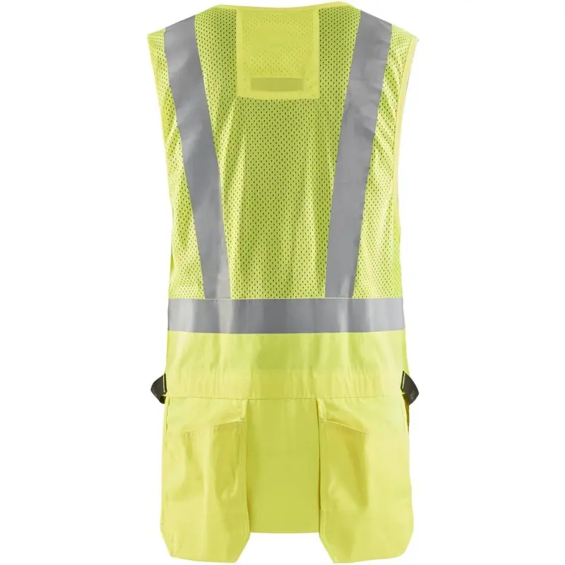 Blaklader 31271831 Hi-Vis Ripstop Utility Vest, Yellow